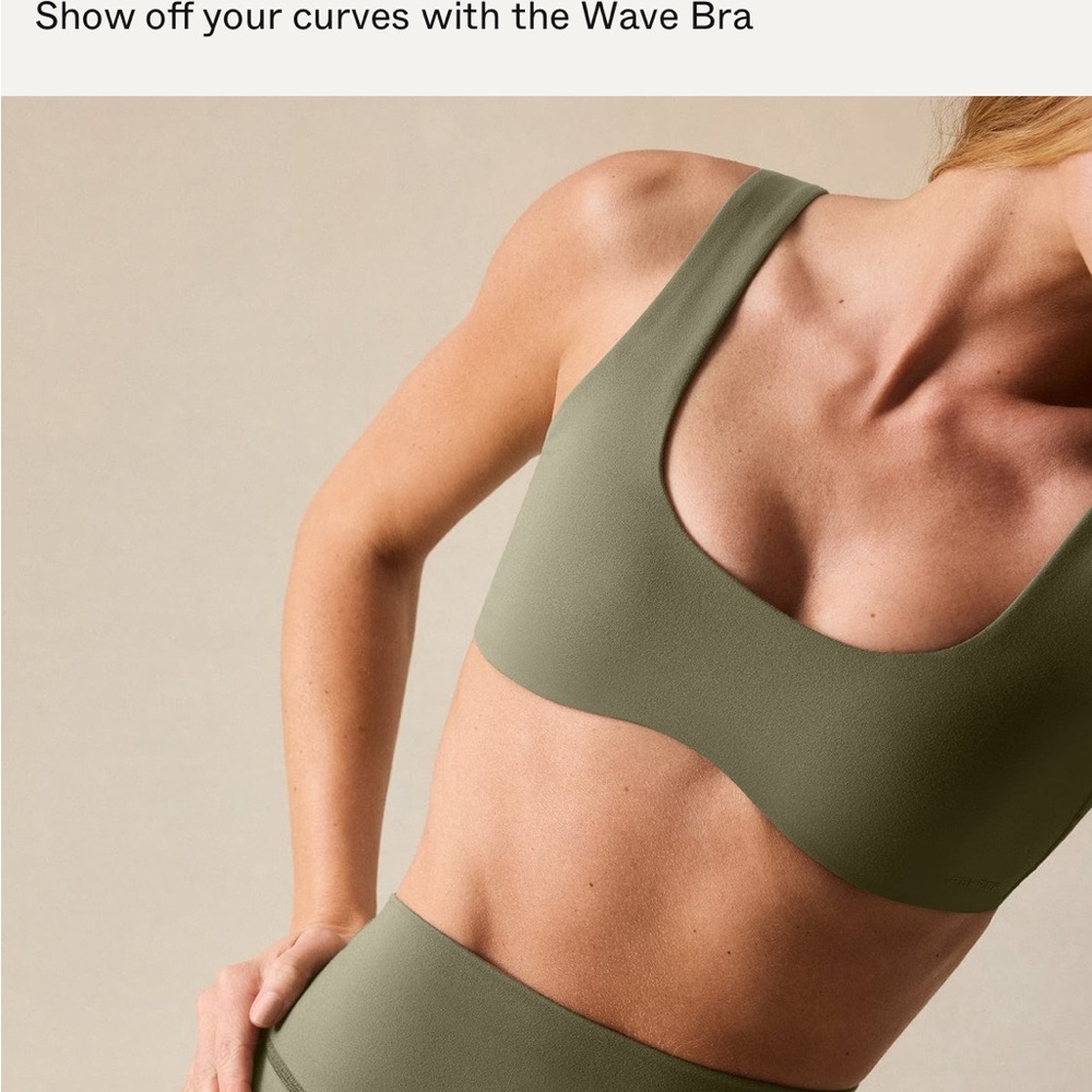 Wave Bra Scoop Front Sports Bra - Black - Picture 3 of 5